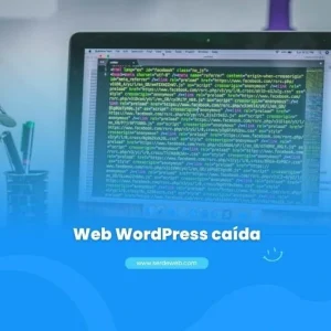 web WordPress caída